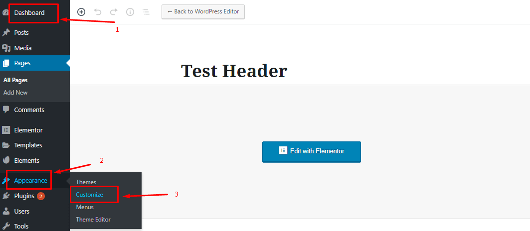How to Create a Sticky Header Using Elementor 8 adding logo for elementor