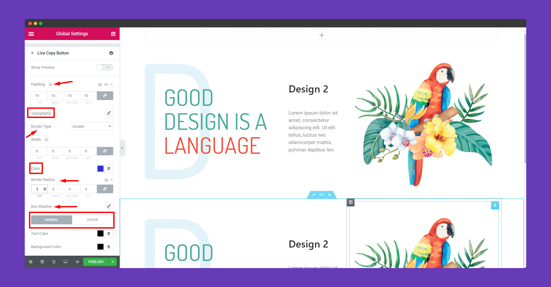 Live Copy & Paste 10 Design