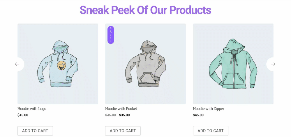 Designing eCommerce Website Using HappyAddons WooCommerce Widgets 2 Sneak peek