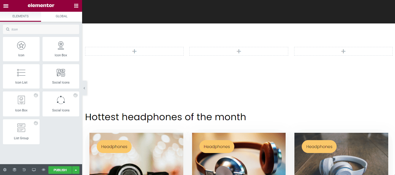 How to Add Happy Line Icon to Your Elementor Website 6 Add Happy Icon