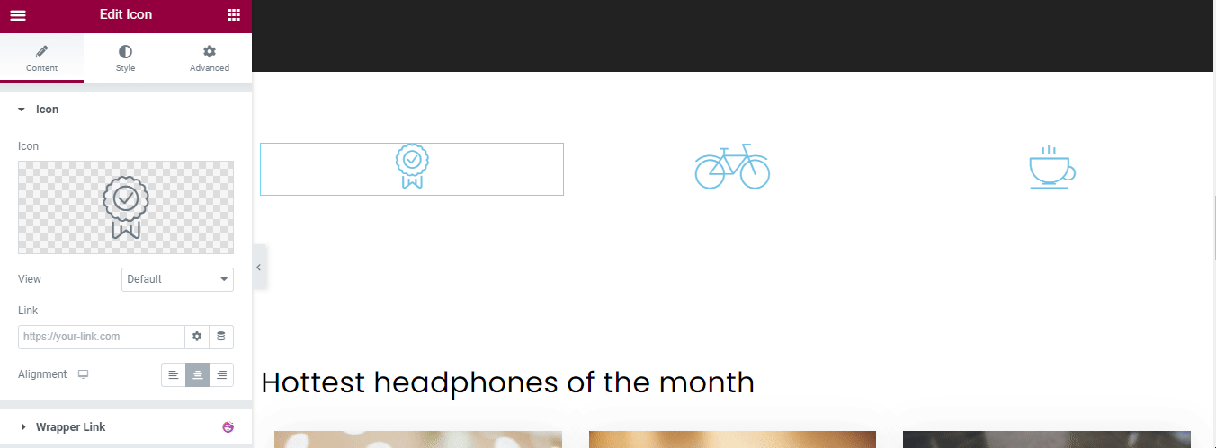 How to Add Happy Line Icon to Your Elementor Website 7 Content Happy Line Icon