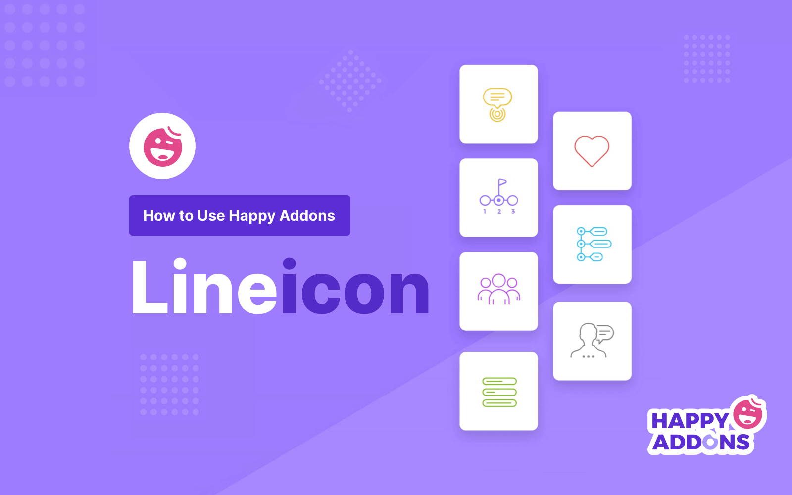 How to Add Happy Line Icon to Your Elementor Website 1 How to Use Happy Addons Line Icon