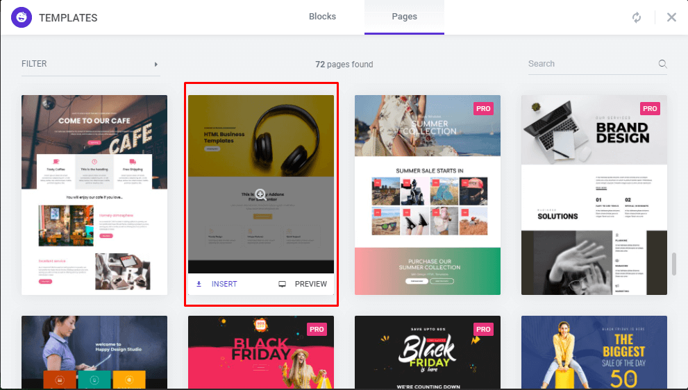 How to Add Happy Line Icon to Your Elementor Website 5 Select Happy Template