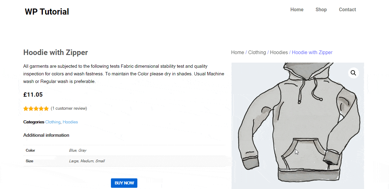 How To Edit WooCommerce Product Page Using Elementor 26 Final Preview of Our Custom WooCommerce Single Product Page