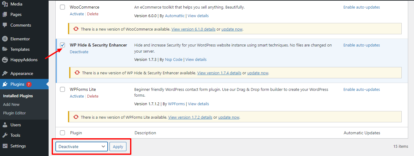 How To Troubleshoot Elementor Editor Not Loading Issue on Your Website 4 Check Other Plugin Conflicts
