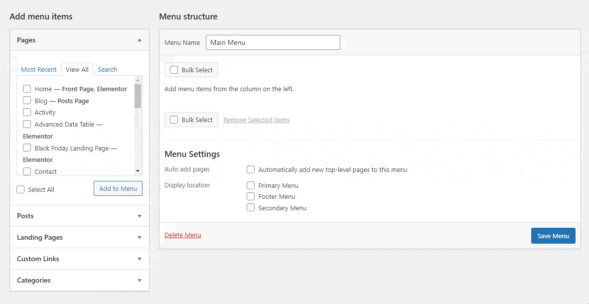How To Create a Menu in WordPress (3 Easy Methods) 9 Add Pages to the WordPress Menu