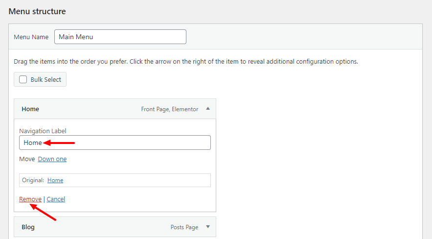 How To Create a Menu in WordPress (3 Easy Methods) 15 How to Delete and Rename Menu Items