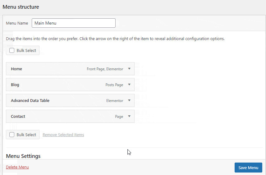 How To Create a Menu in WordPress (3 Easy Methods) 10 Organize Your Menu Structure