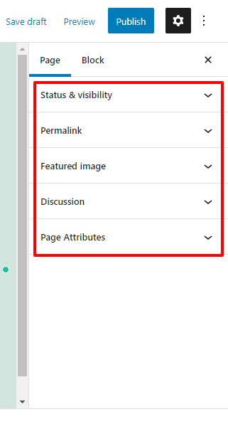 How to Create a New Page on WordPress (A Complete Tutorial) 5 Page settings