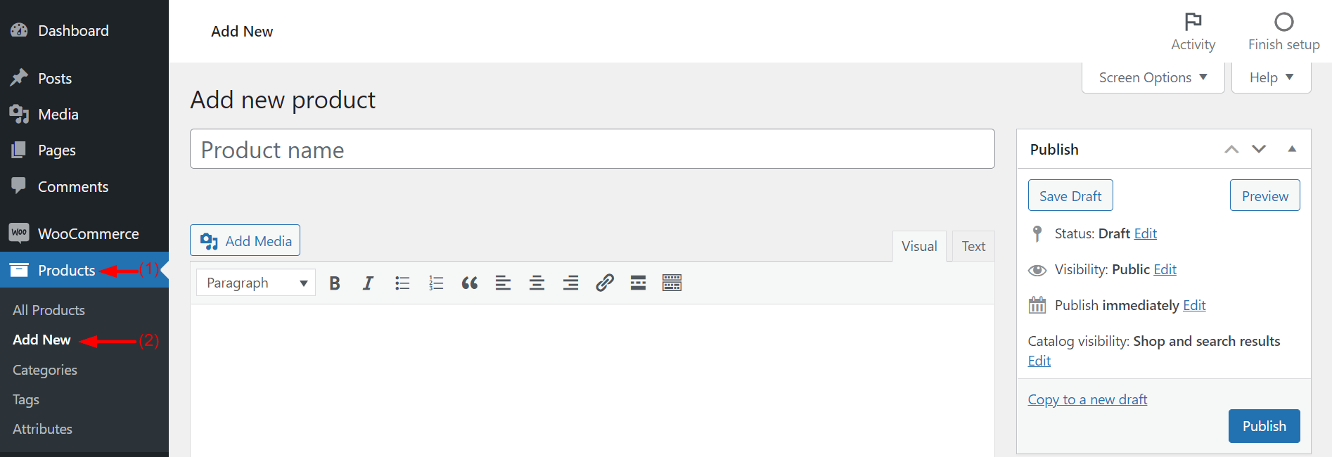 How to Add Products in WooCommerce Store: Step-by-Step Guide 1 Add Product in WooCommerce