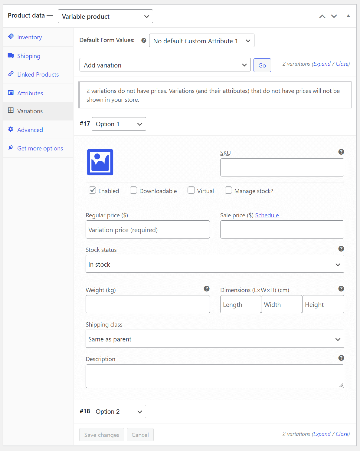 How to Add Products in WooCommerce Store: Step-by-Step Guide 30 Add Variations in WooCommerce Variable Product Type