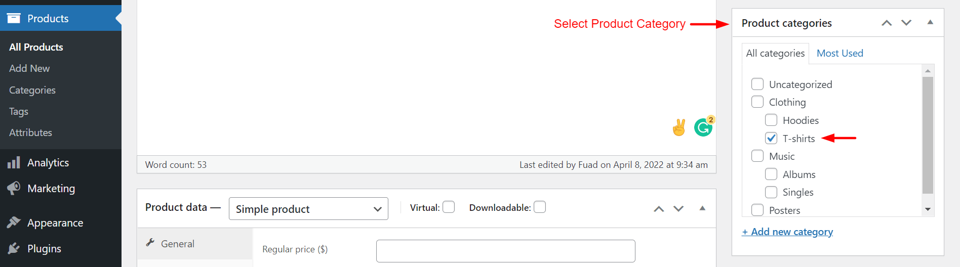 How to Add Products in WooCommerce Store: Step-by-Step Guide 16 Add WooCommerce Product Categories