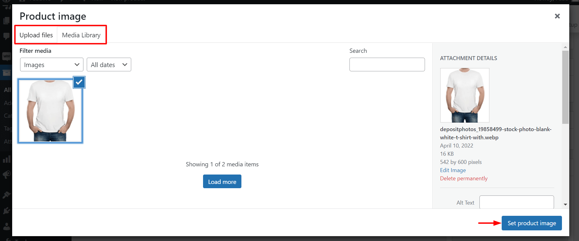 How to Add Products in WooCommerce Store: Step-by-Step Guide 12 Add Photos in WooCommerce