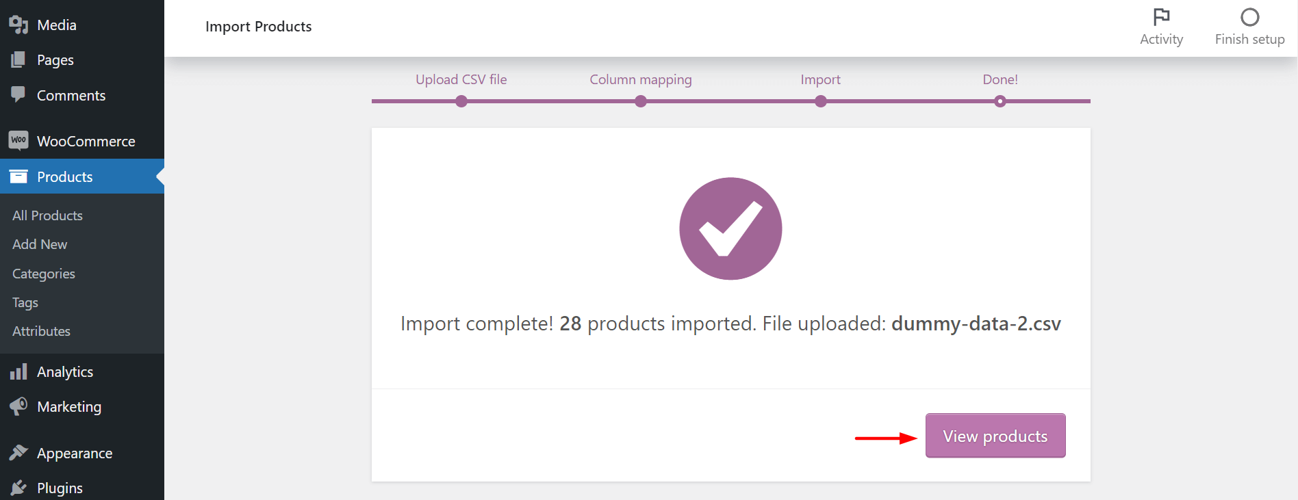 How to Add Products in WooCommerce Store: Step-by-Step Guide 38 Import WooCommerce dummy products