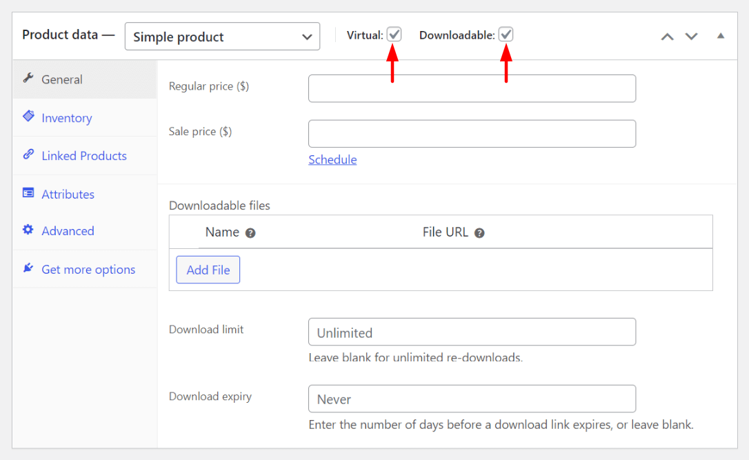 How to Add Products in WooCommerce Store: Step-by-Step Guide 33 WooCommerce Virtual and Downloadable Product Type