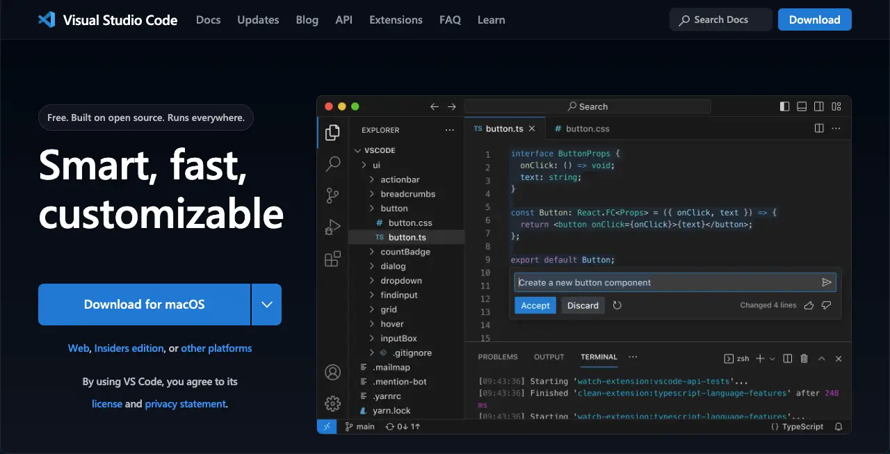 12+ Best Code Editors for Web Development (Free and Premium) 1 Visual Studio Code by Microsoft - Best Code Editors for Web Development
