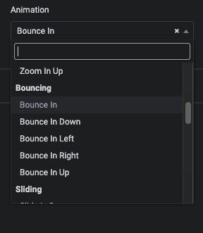 Title Tips 2 animation styles