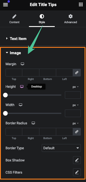 Title Tips 6 Title Tips image styling controls: