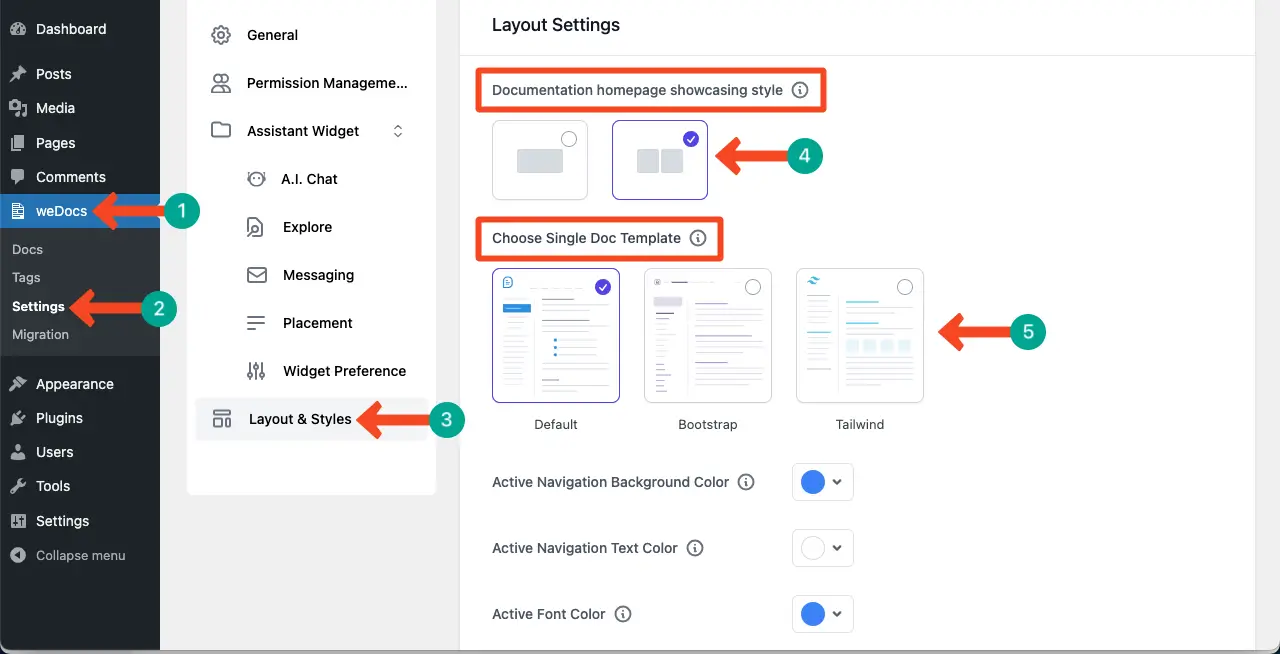 How to Design a Knowledge Base in WordPress 11 Select a Layout for the Knowledge Base Page
